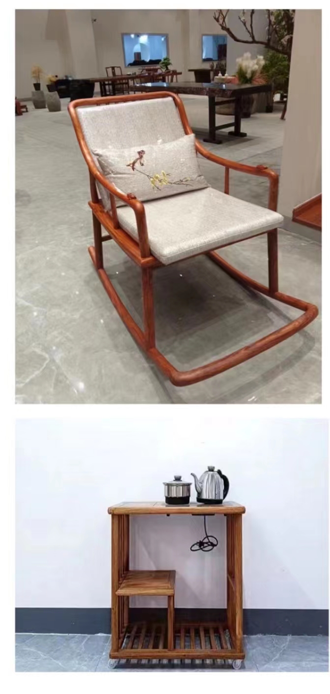金福瑞摇椅＋茶架