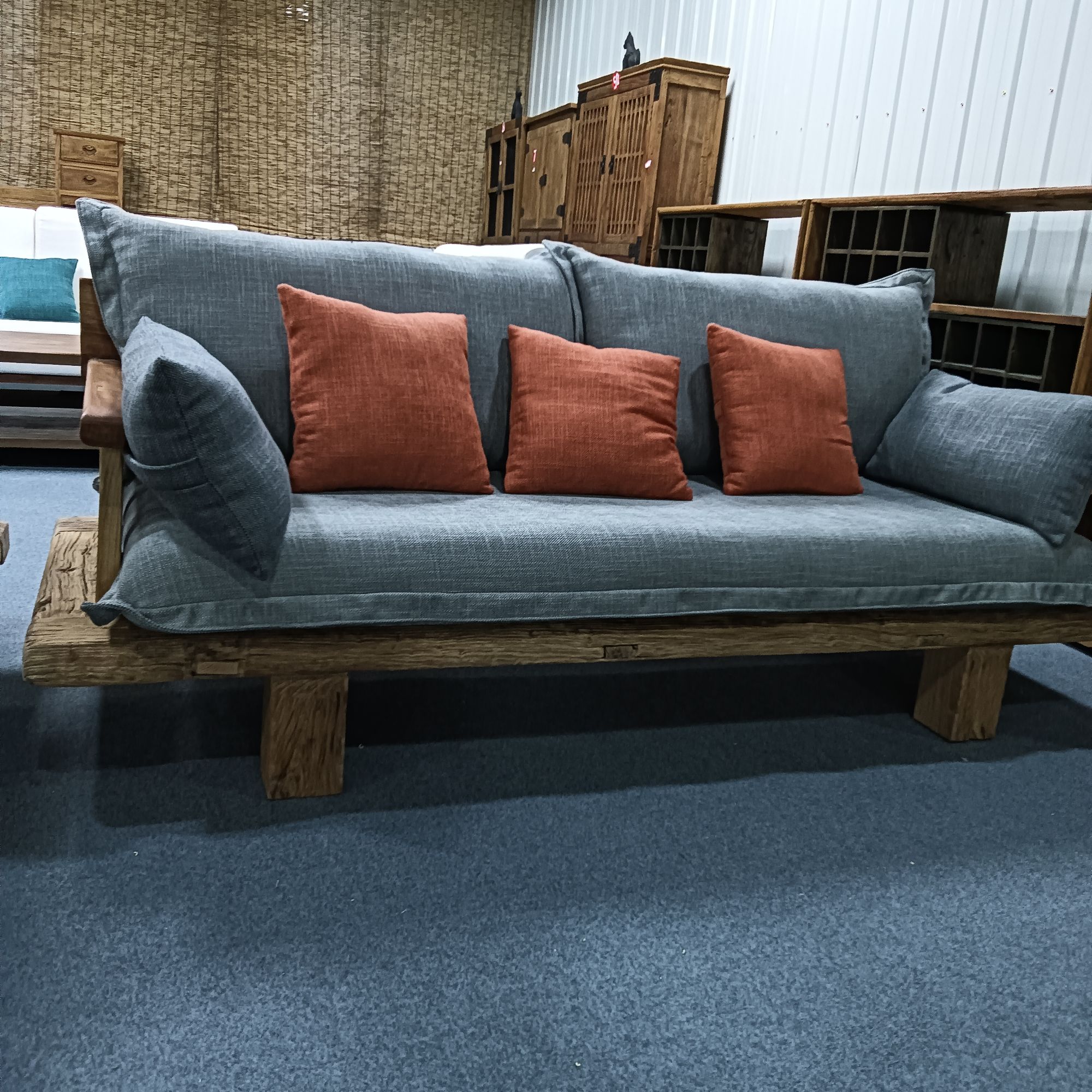 【改价链接】老榆木家具风化门板实木中式实木家用办公家具新中式