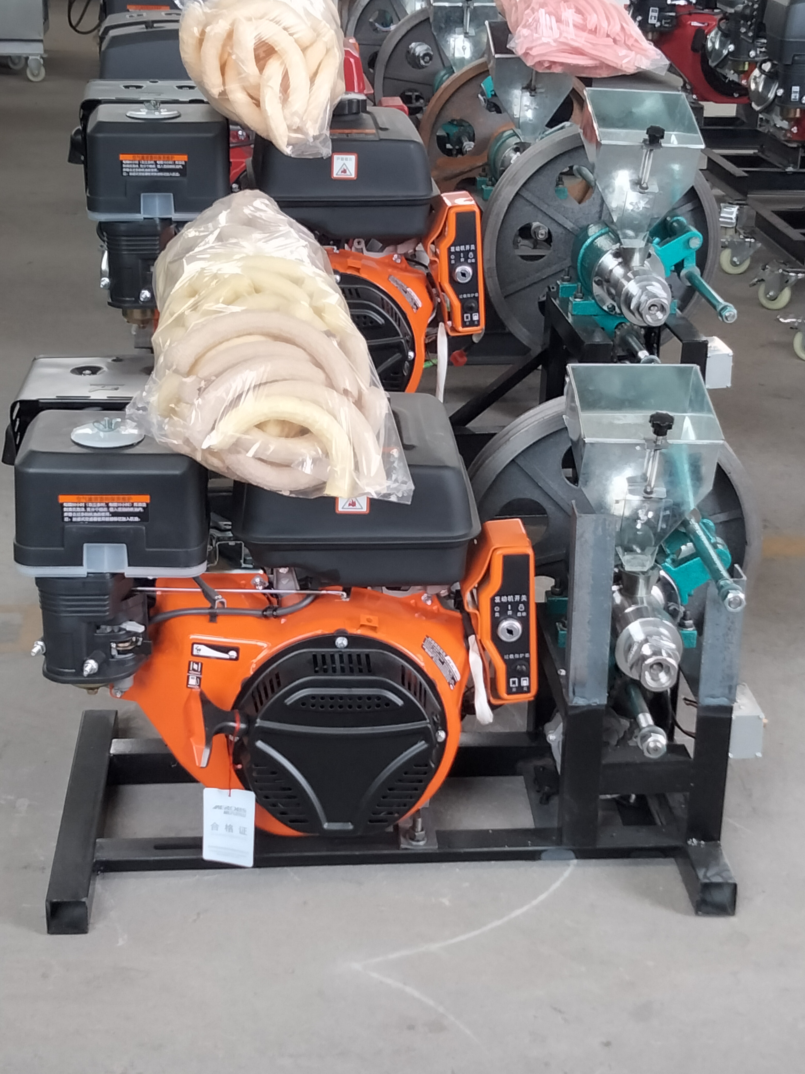 汽油机农具玉米膨化机