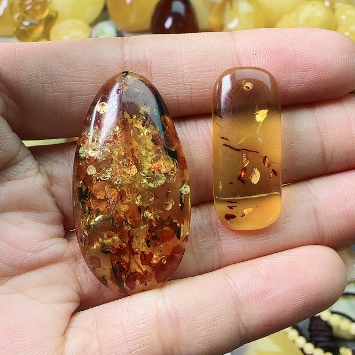 【闪购商品】琥珀颈饰未镶嵌