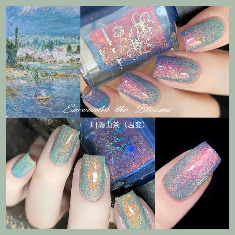 encounter the blooms·繁花游园系列·生如夏花·油性免烤指甲油