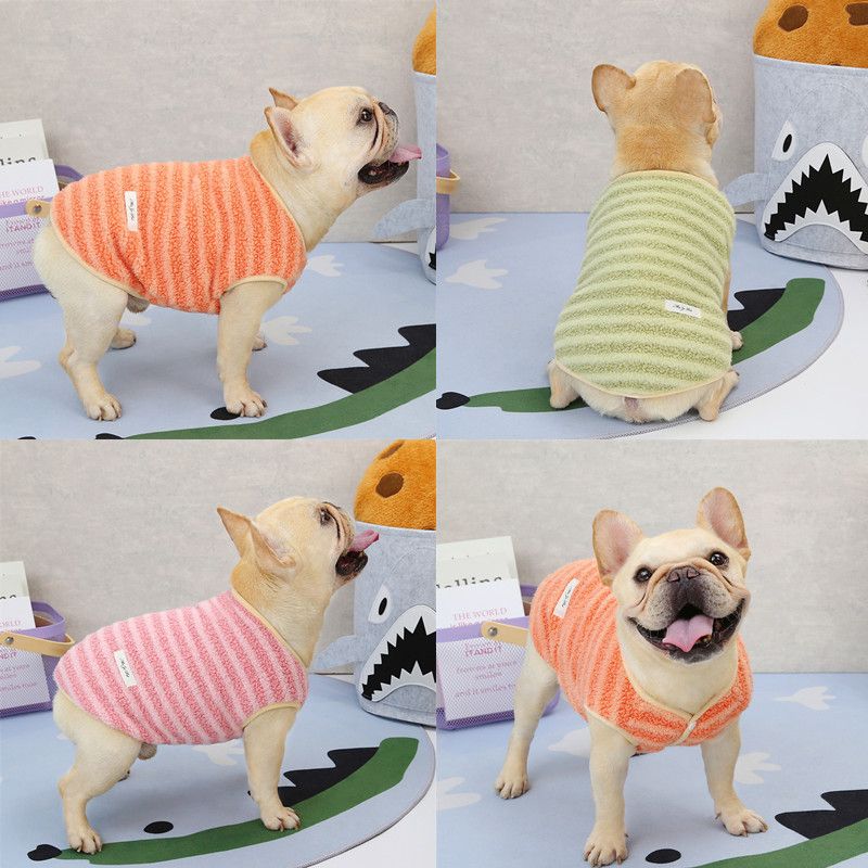 中型犬衣服冬装加厚加绒棉服泰迪背心斗牛狗法斗睡衣英斗巴哥八哥