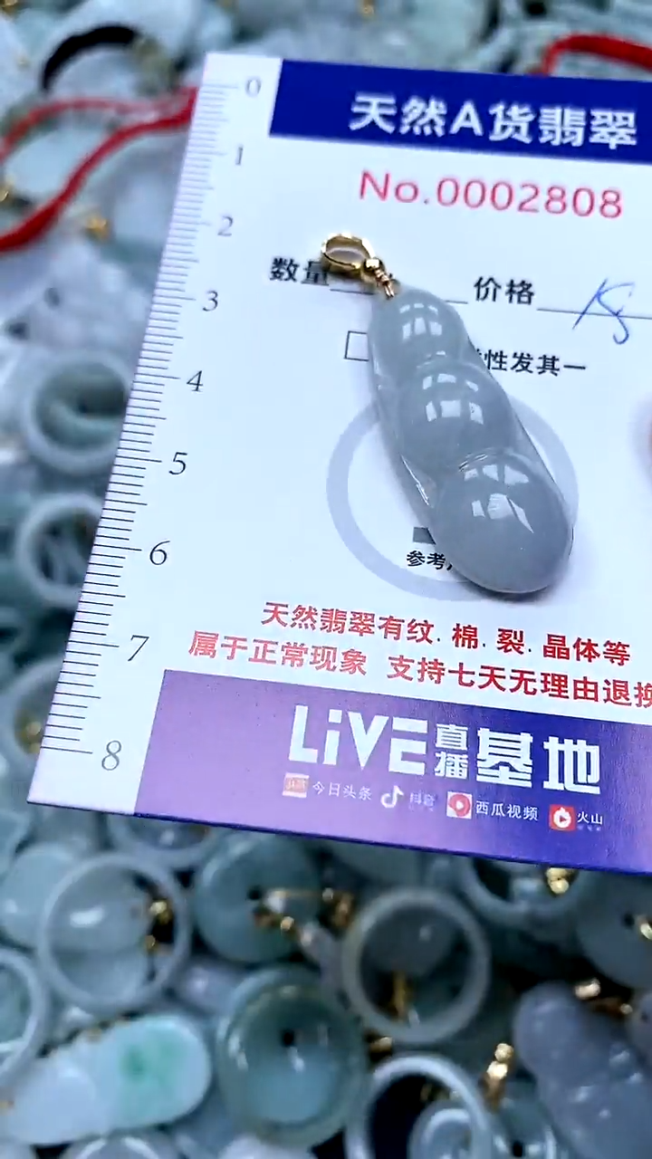 【闪购商品】翡翠颈饰未镶嵌翡翠