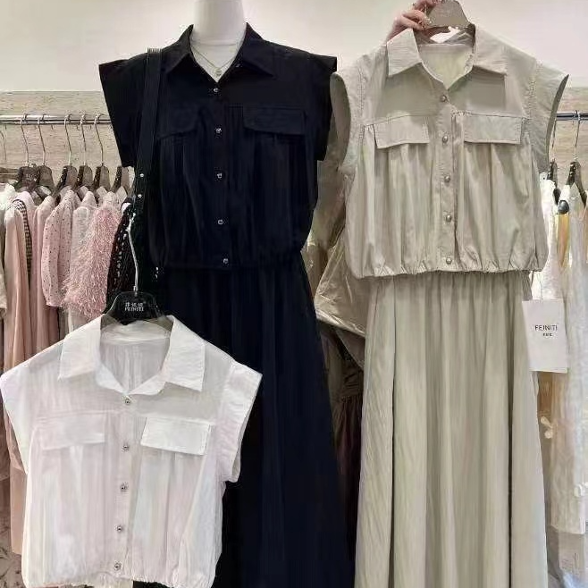 依朵严选连衣裙气质百搭夏季气质显瘦