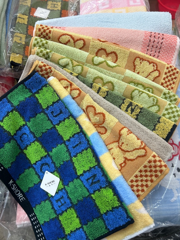 毛巾10条随心配吸水柔软成人