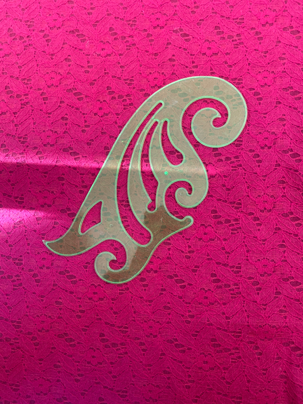 画袖笼领窝袖衫头用的云尺