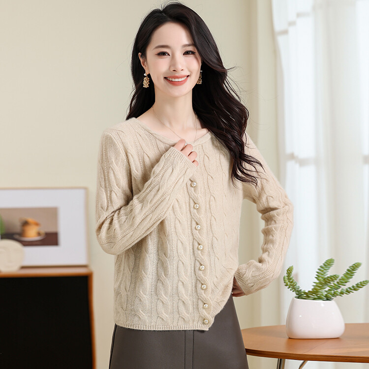 毛针织衫女装通勤纯色