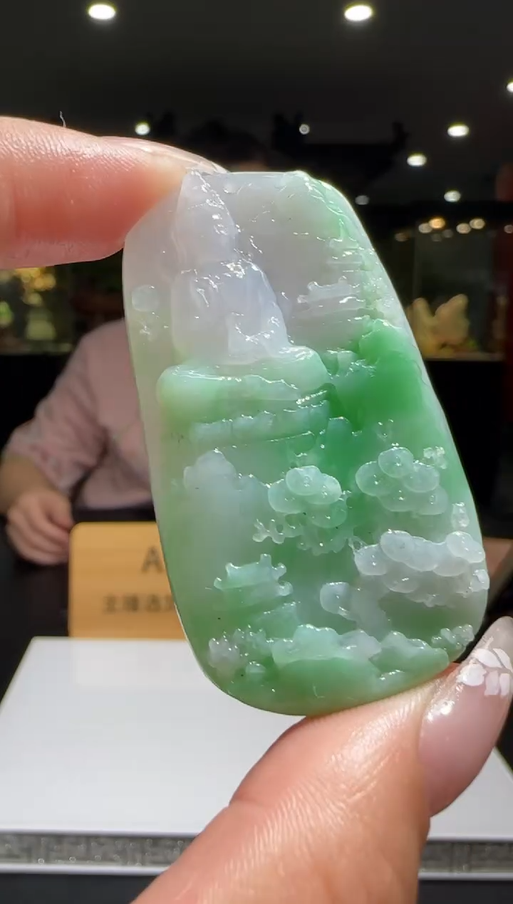 【闪购商品】定制翡翠未镶嵌D-@@QJYL0722196