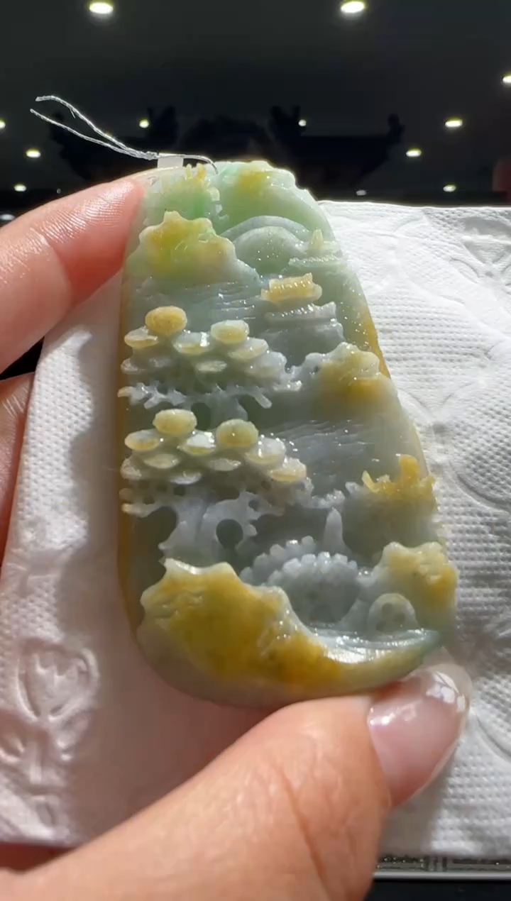 【闪购商品】定制翡翠未镶嵌D-@@QJYL072164