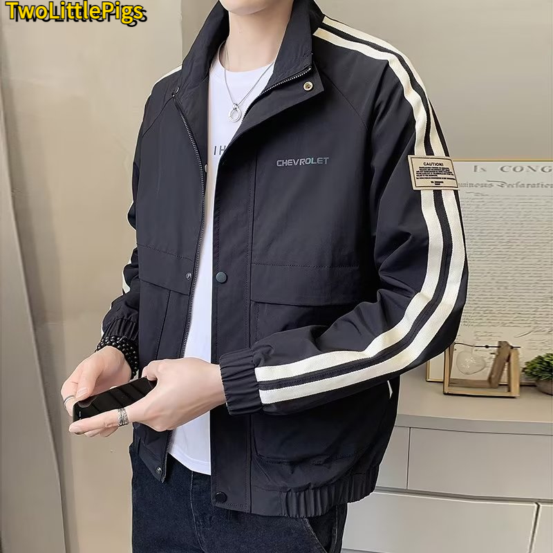 TL森馬系2023新款外套男士秋冬季潮流加厚棉衣时尚休闲百搭夹棉夹