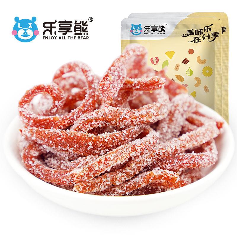 雪山楂丝山楂条500g/1000g山楂球零食128g果丹皮果脯儿童山楂制品