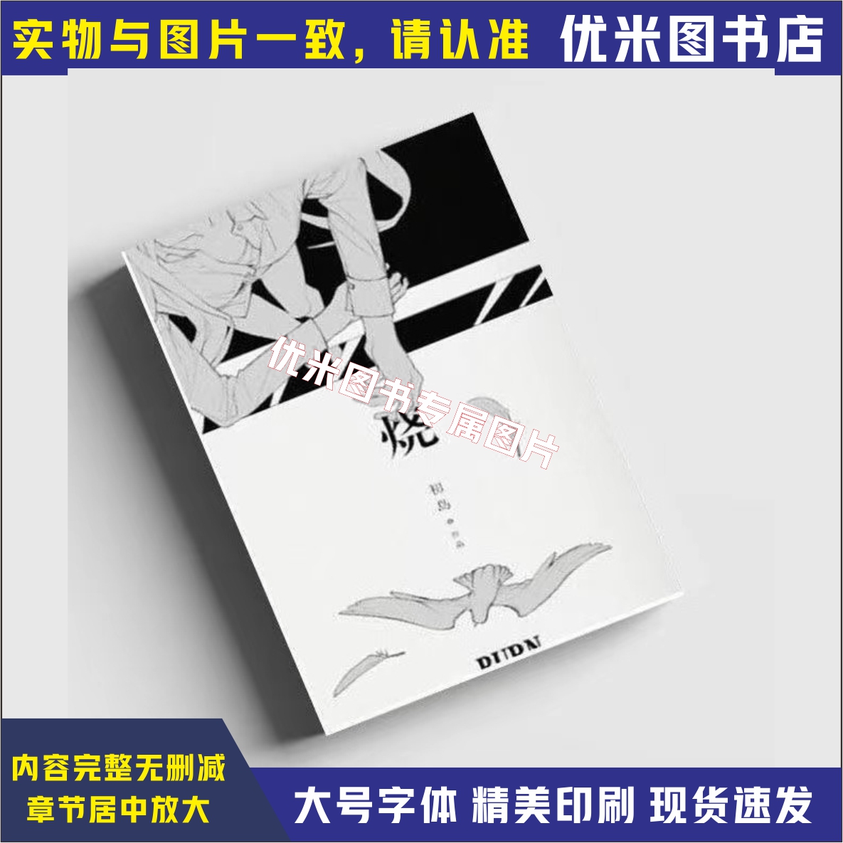 [百合GL]烧 初岛著 实体书小说 精校版 全套完结无删减 送番外