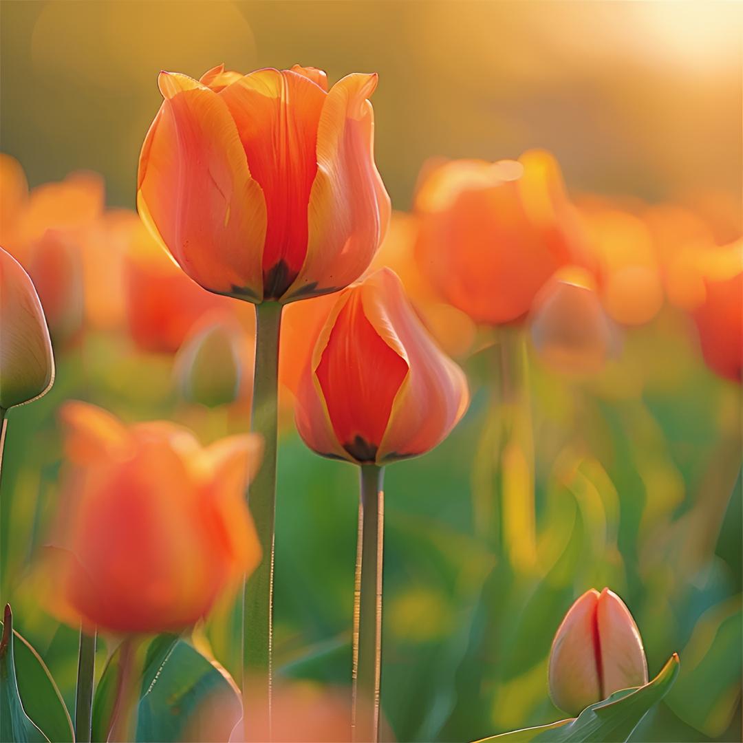 郁金香种球荷兰进口耐寒郁金香花球室内外地栽盆栽花卉郁金香种子