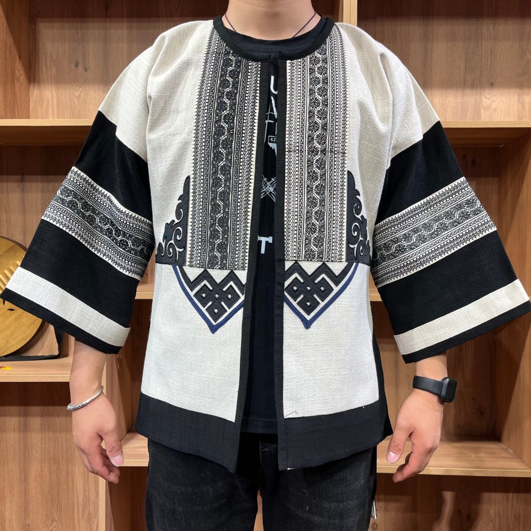 昂卡赛诺民族风男士时尚套装