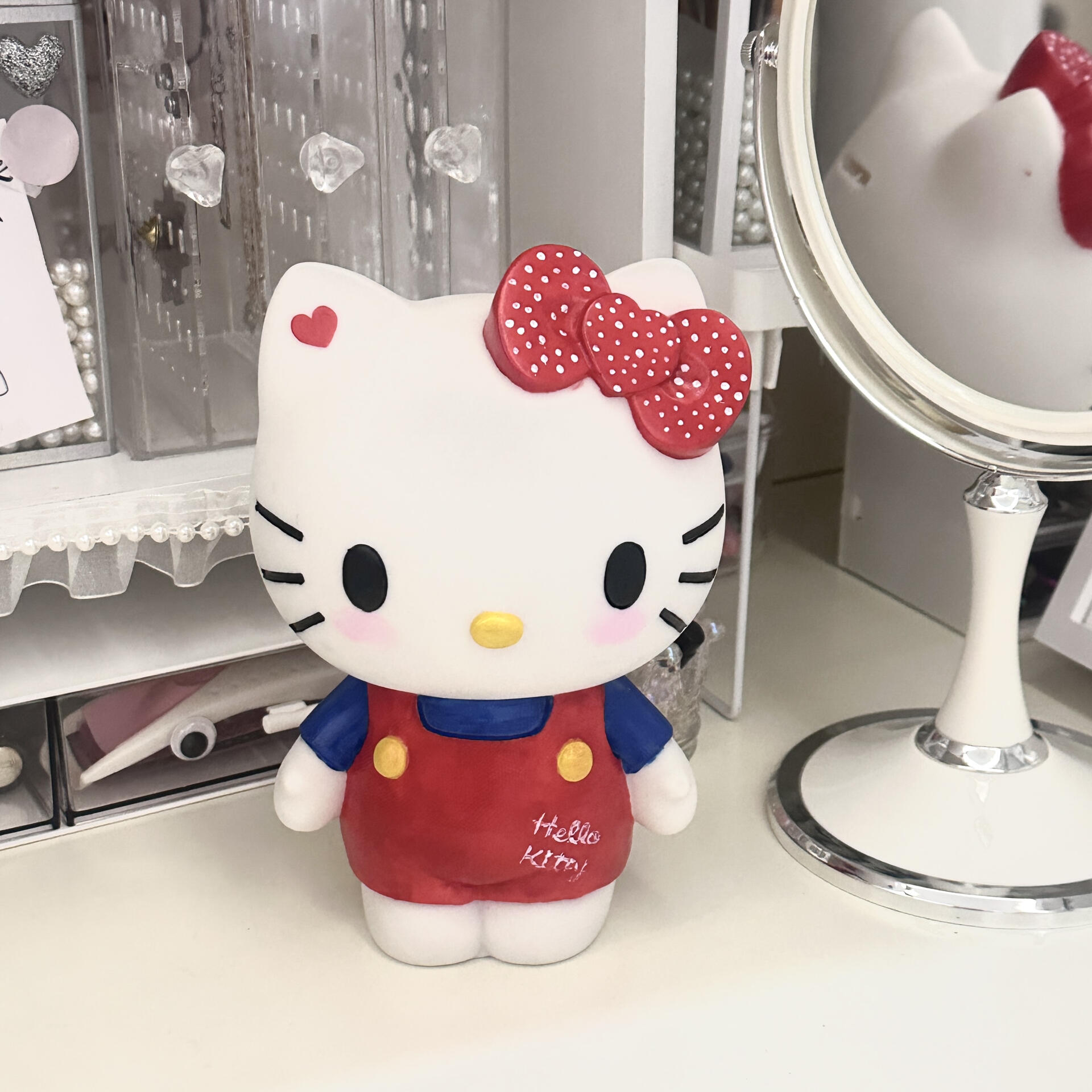 爆款石膏娃娃kt猫石膏娃娃涂色大号石膏娃娃涂色玩具