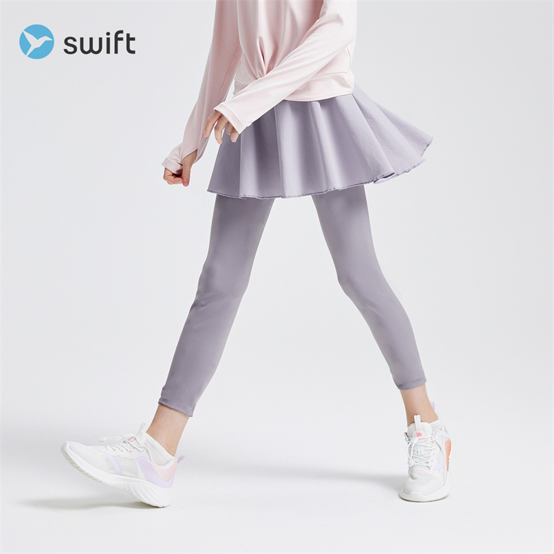 swift女童裙裤2025秋季新款儿童长裤运动显瘦紧身裤SW3230141