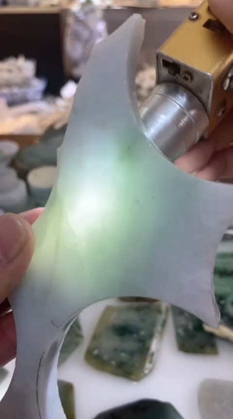 【闪购商品】翡翠颈饰未镶嵌0李0翡翠珠宝764