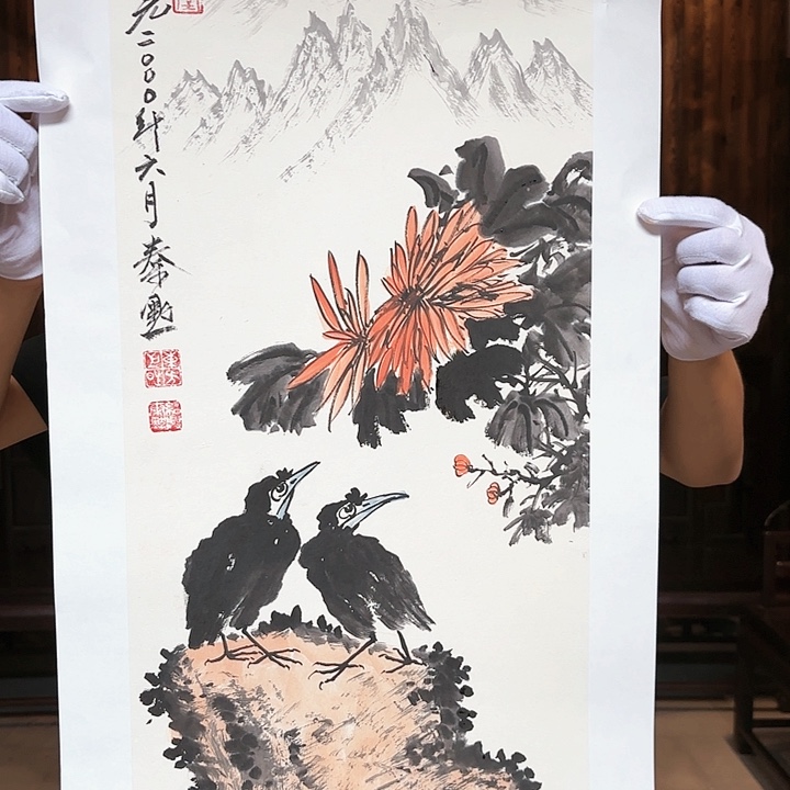 绘画秦默老师真迹