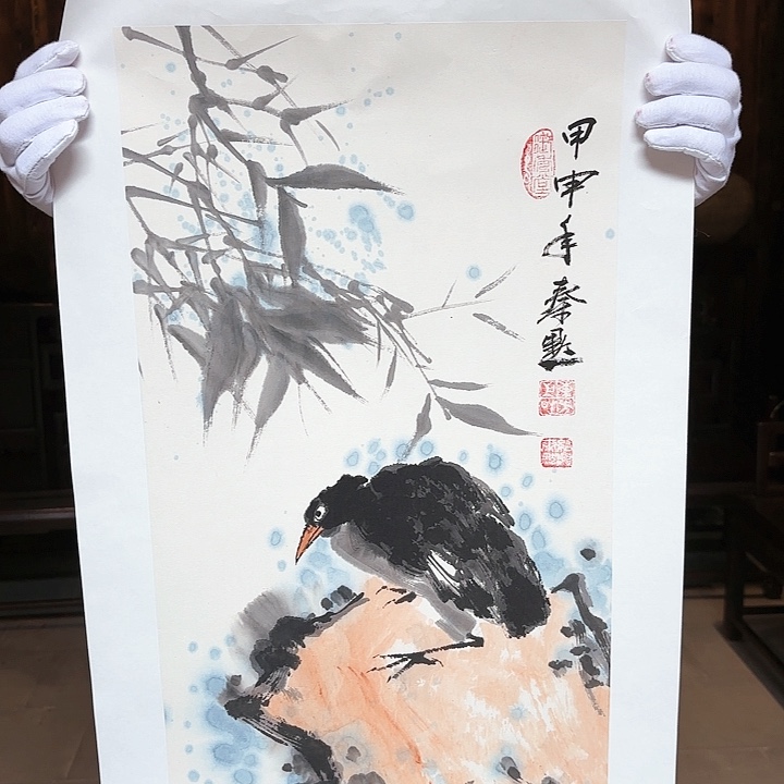 绘画秦默老师真迹