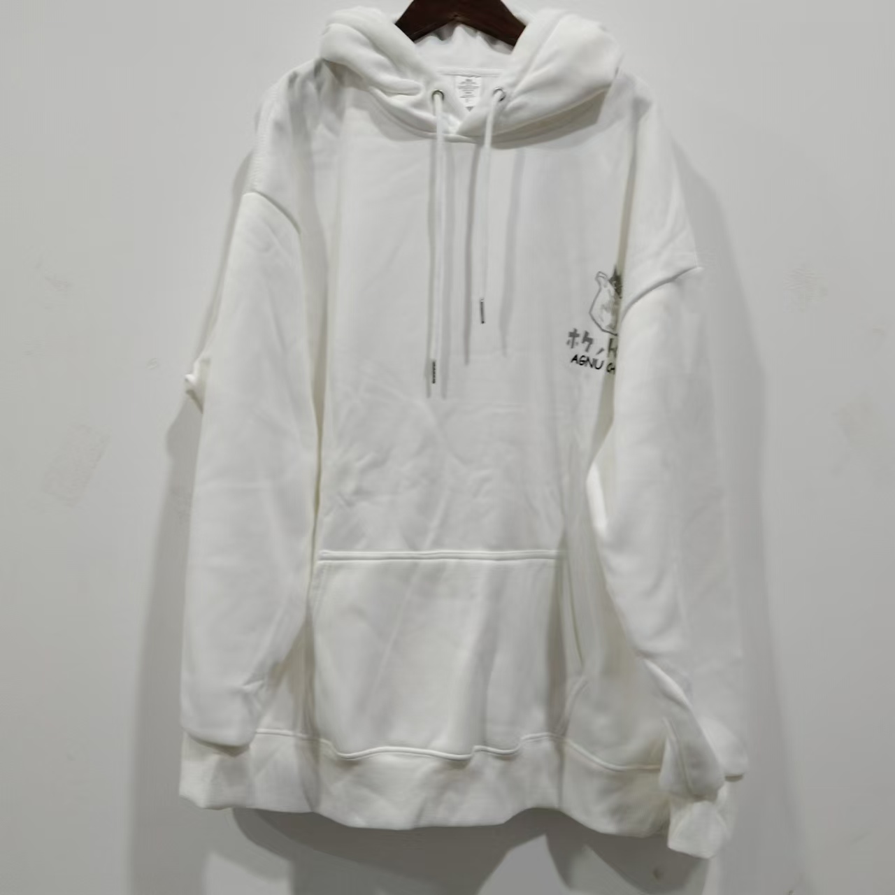 A009时尚百搭连帽卫衣秋冬款宽松潮流外套加绒休闲带帽