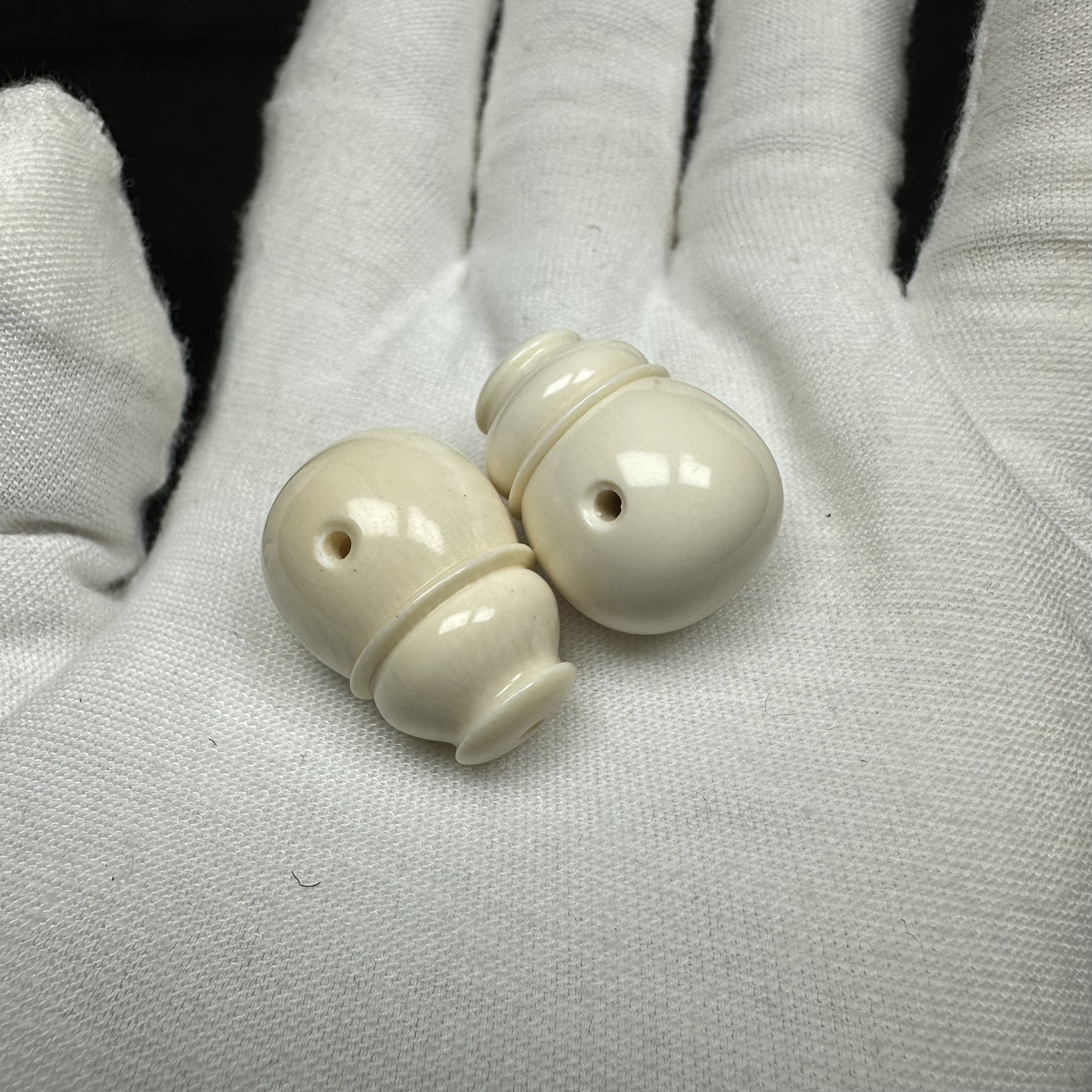 SX0298天然猛犸牙 奶嘴三通17➕mm