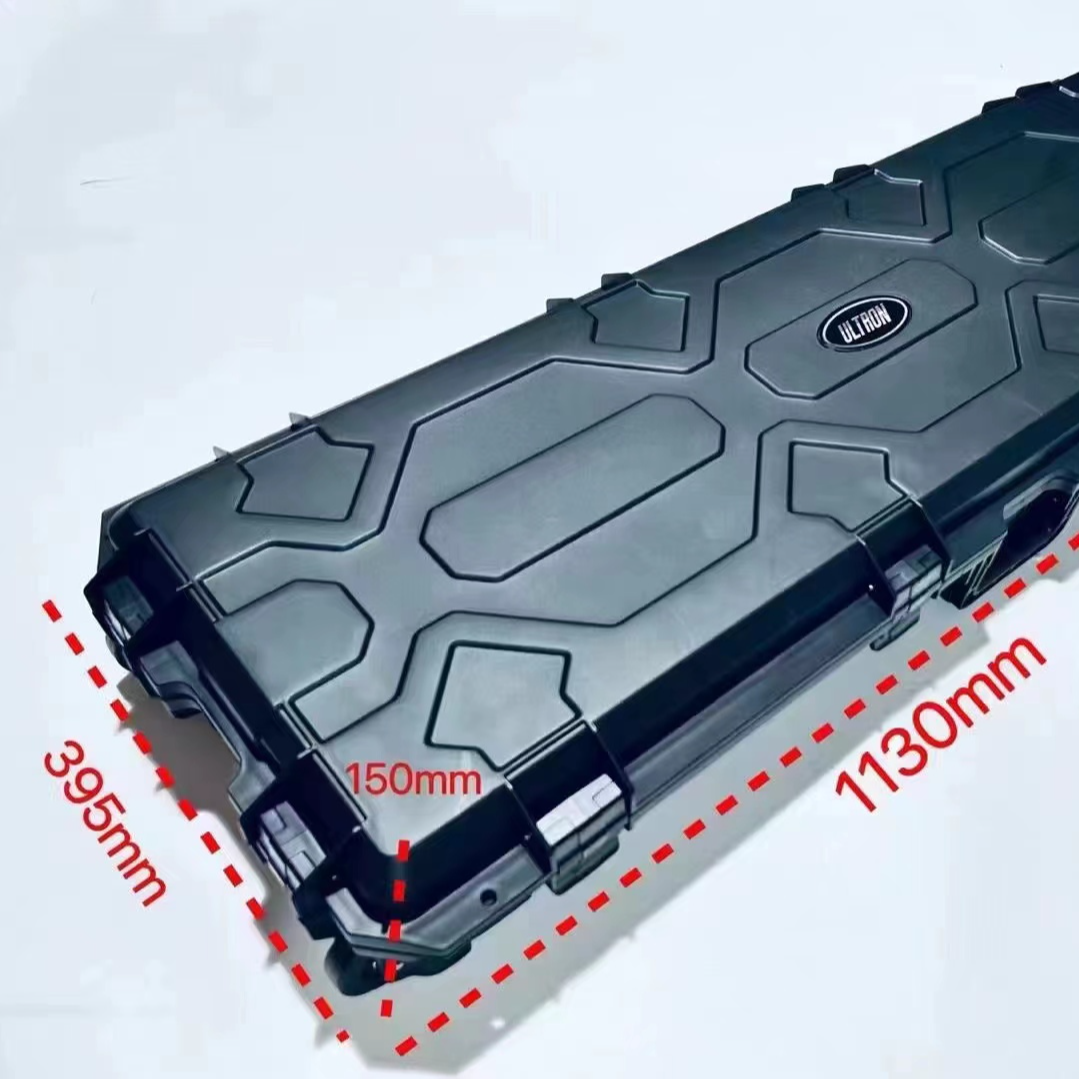 越野车顶防护箱长款塑料手提工具箱鱼竿收纳箱大型装备仪器战术箱