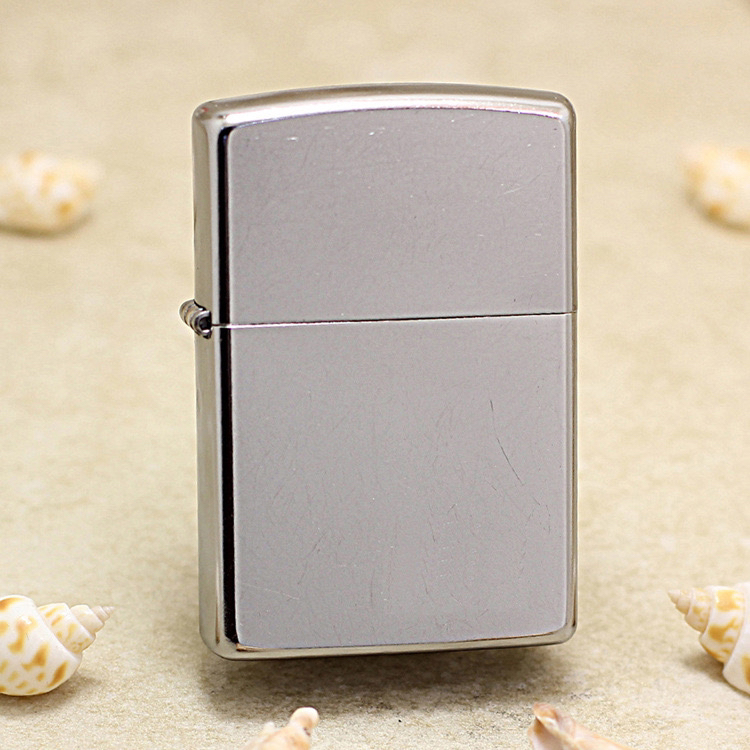 ZIPPO打火机 207光板 煤油打火机【小张10】 送礼物 MBJ1