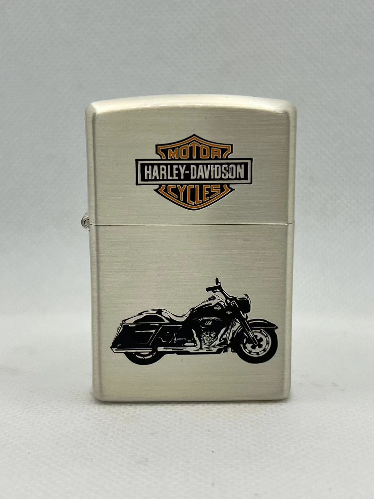 ZIPPO打火机复哈雷摩托车煤油打火机 送礼物 DYJ1   L