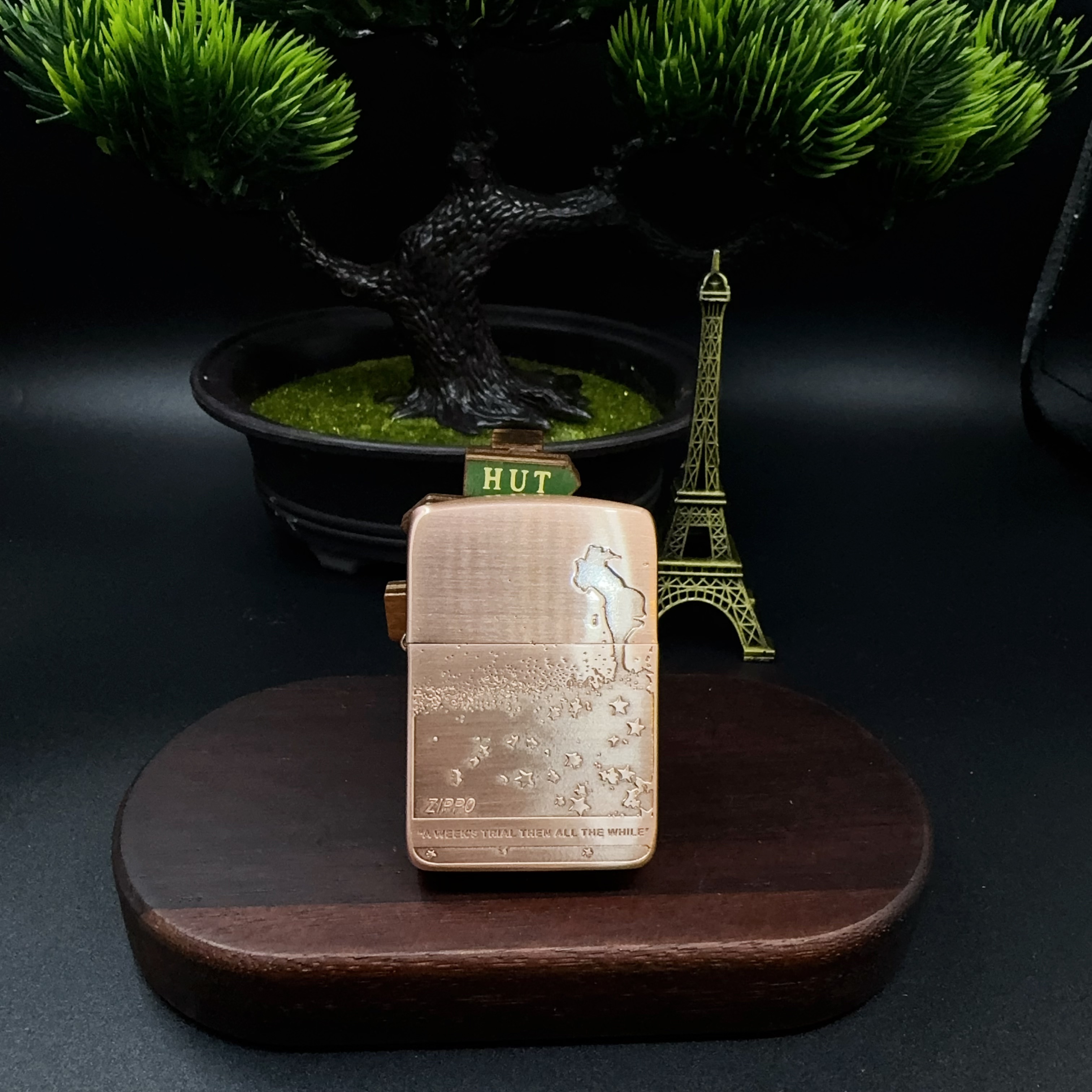 ZIPPO打火机 玫瑰金风女 1941煤油打火机 DYJ1