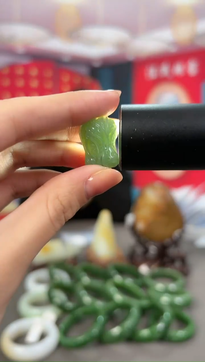 【闪购商品】和田玉w36-未镶嵌百财