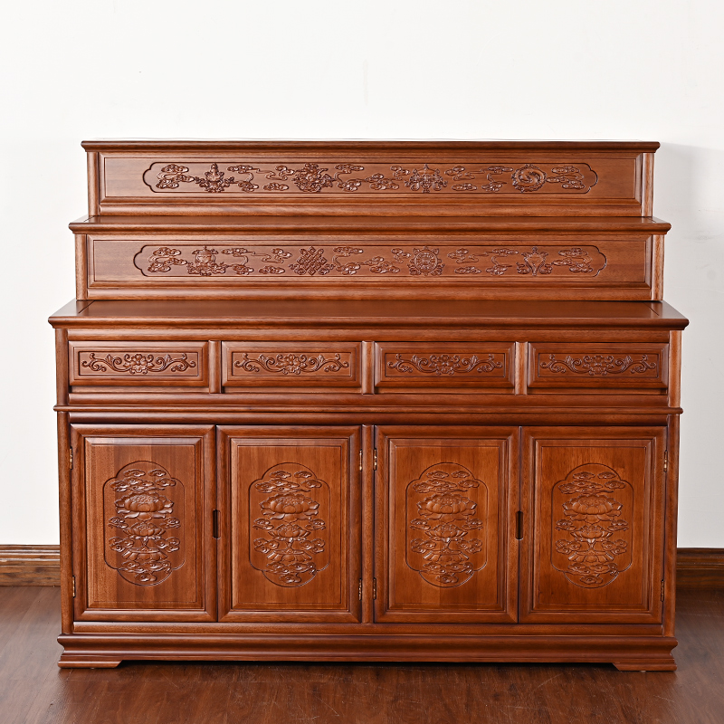 实木藏式实木案桌立柜家用桌子