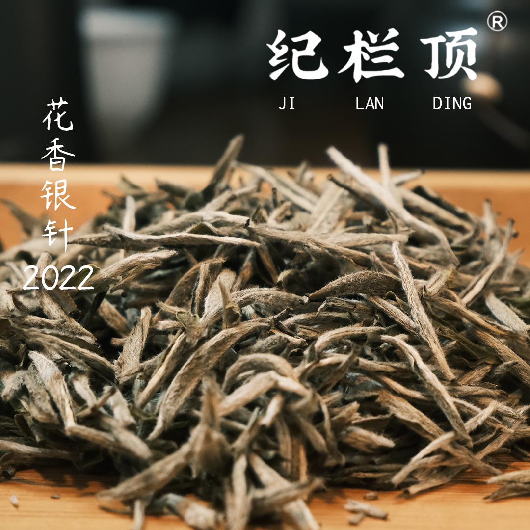  纪栏顶2022年花香白毫银针正宗福鼎白茶一级明前白毫银针罐装