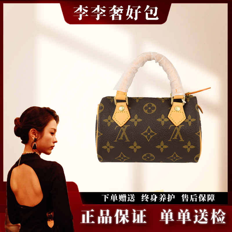 99新 LouisVuitton/路易威登 李李/spmini枕头包/单肩斜挎腋下包