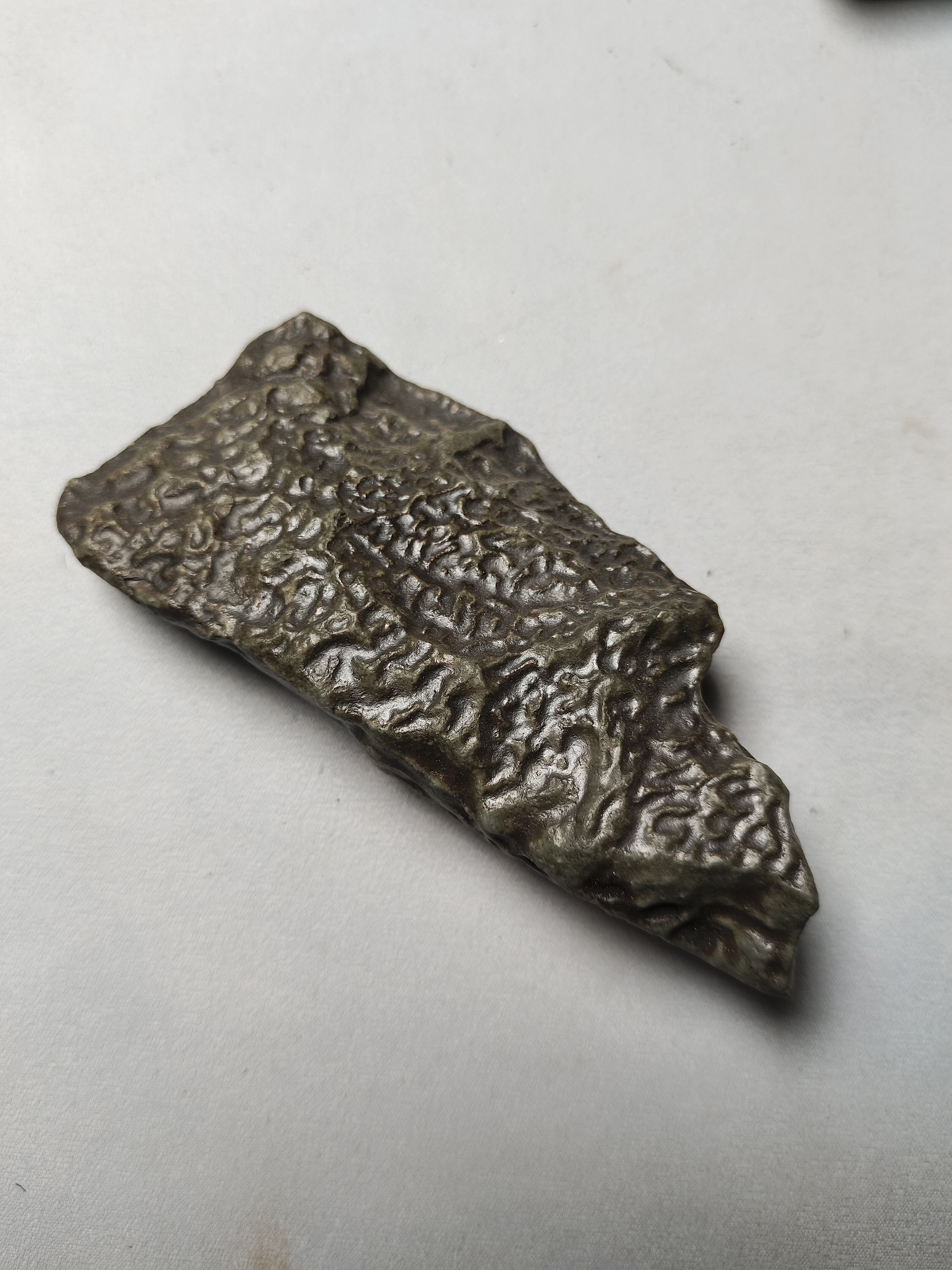 戈壁滩泥石！质地细腻油润，纹路清晰，包浆厚重。