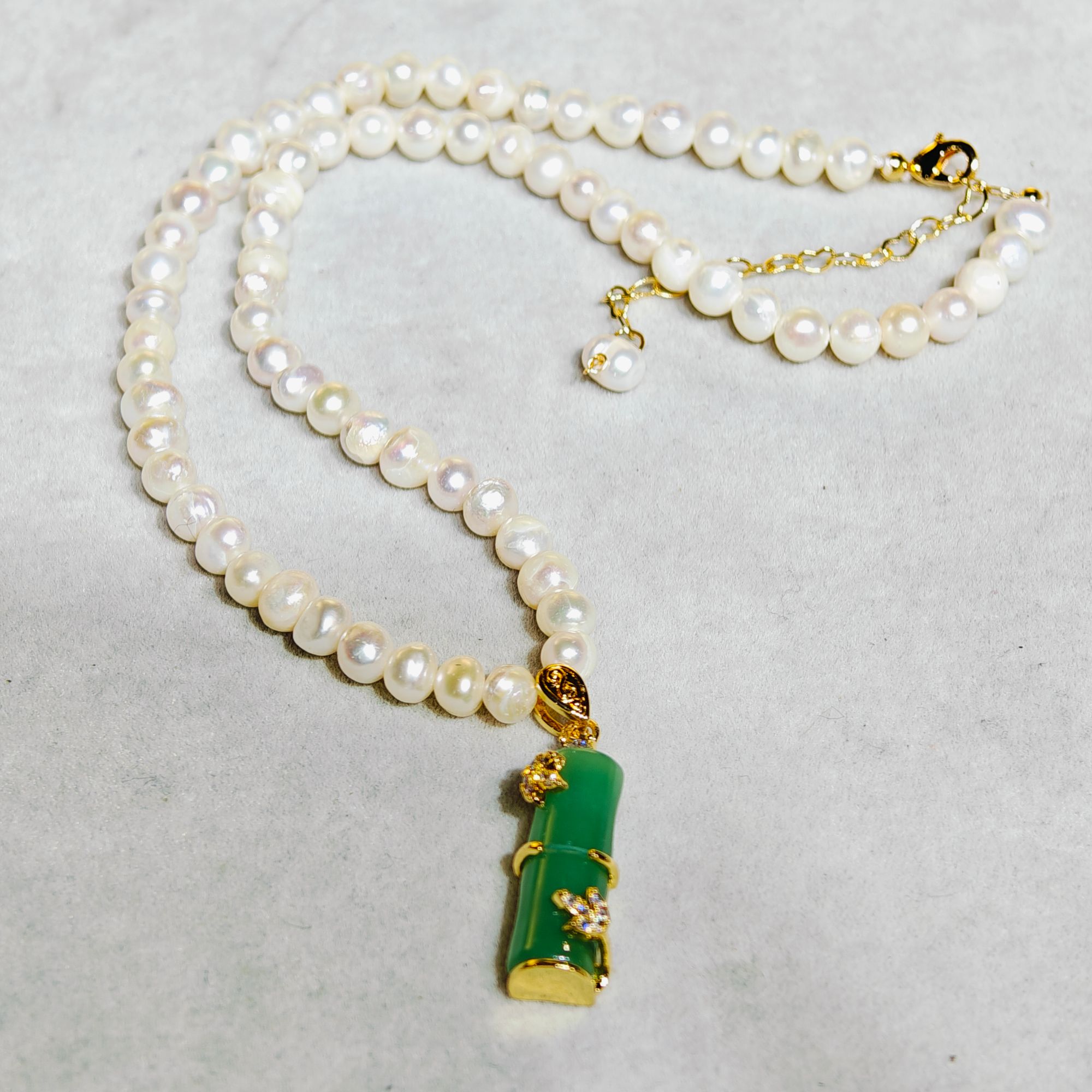 非金属仿珍珠吊坠 A147经典时尚精致轻奢项链