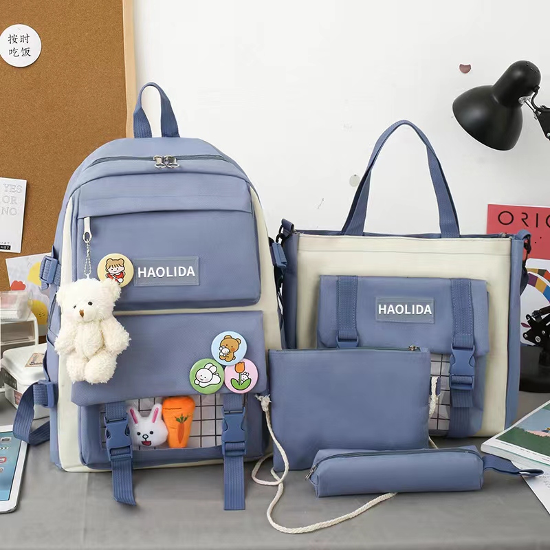 韩版清新小学生女孩背包学生双肩包时尚百搭