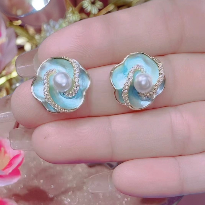 铜合金耳饰 （464号）优雅精致小众耳饰