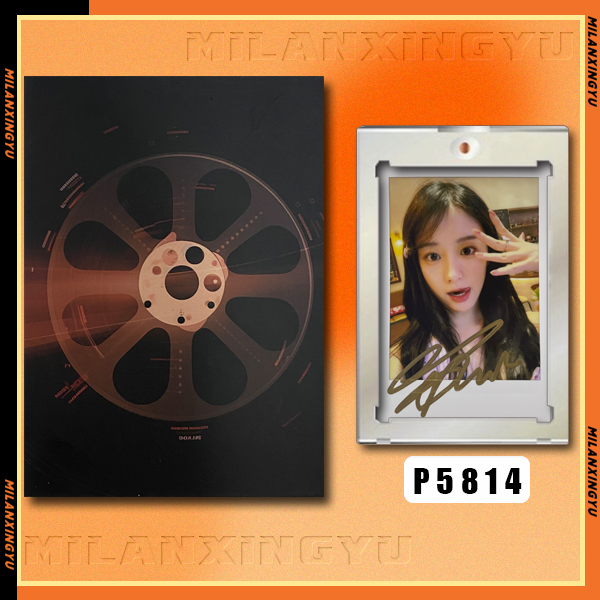 P5814【包上恩】正品拍立得照片 白边