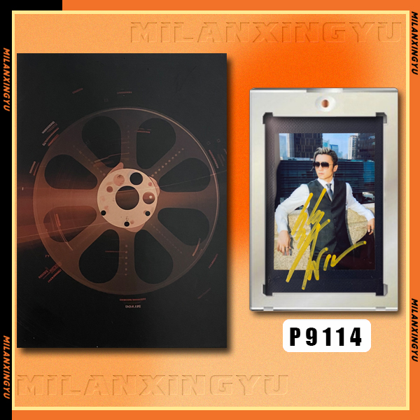 P9114【谢霆锋】正品拍立得照片 黑边