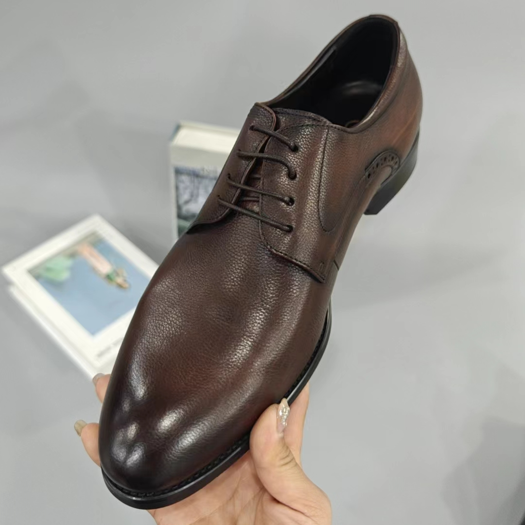 【金】男鞋男士皮鞋单鞋舒适时尚休闲百搭182940218