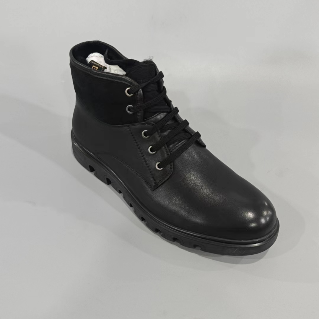 【B】男鞋高帮鞋高帮休闲鞋商务皮鞋0786