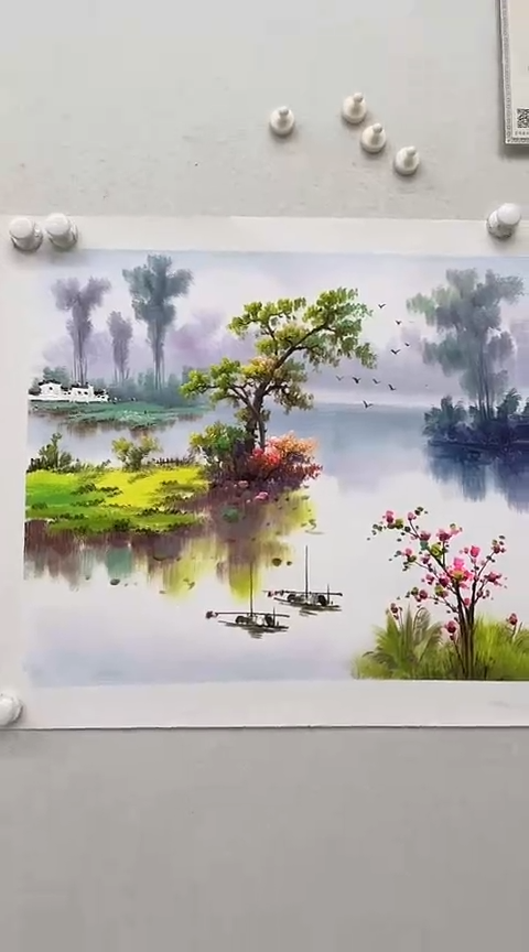【闪购商品】绘画油画麻布 斗方约50*60
