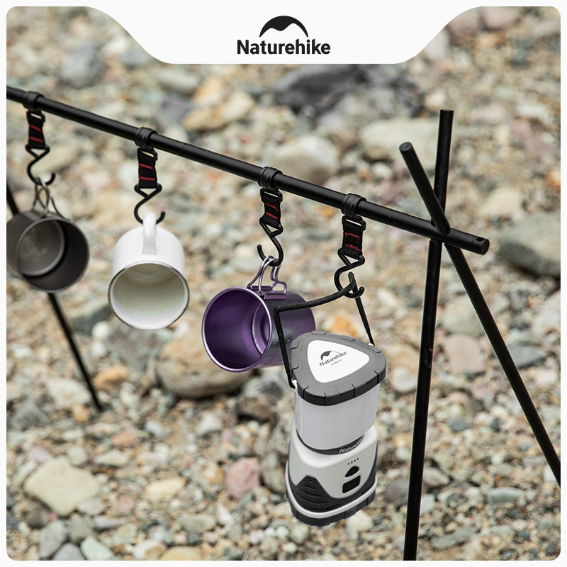 【三角置物架】挪客露营铝合金三脚架子野营庭院灯杆整理三角挂架