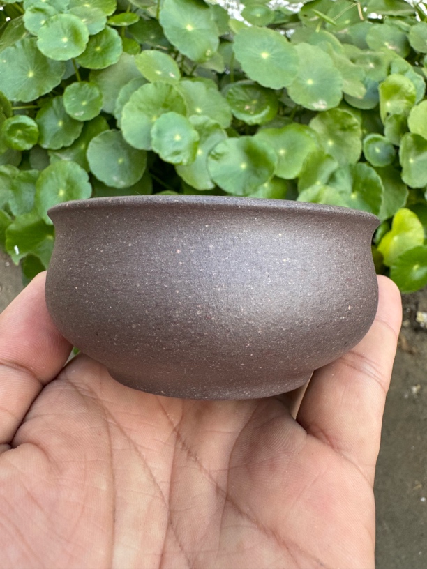 宜兴黄龙山小口杯紫砂茶杯原矿手工制作天青泥普洱品茗杯100cc