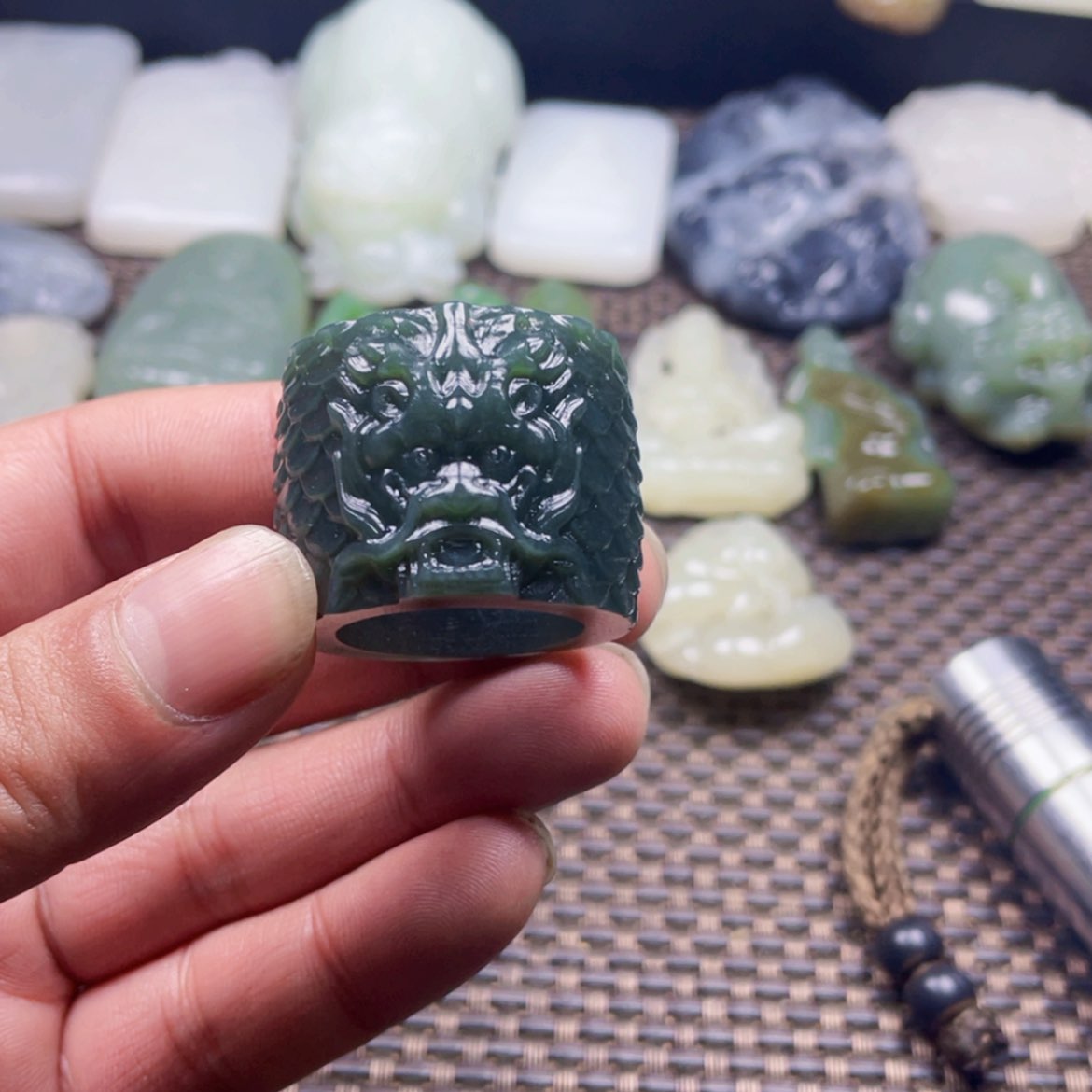 【闪购商品】和田玉挂件未镶嵌淘*