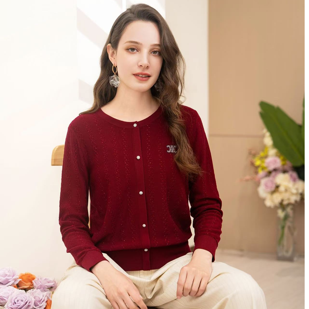 573款-361款时尚百搭天丝小衫