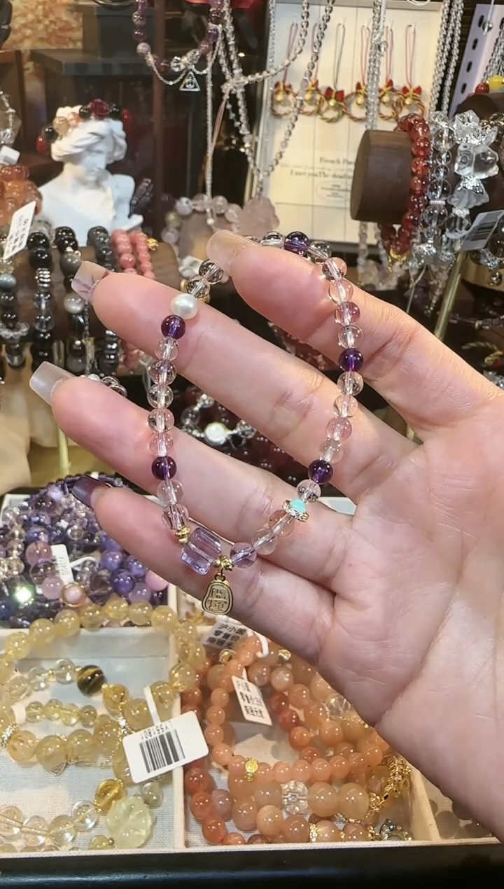 【闪购商品】水晶手串未镶嵌超七5咪