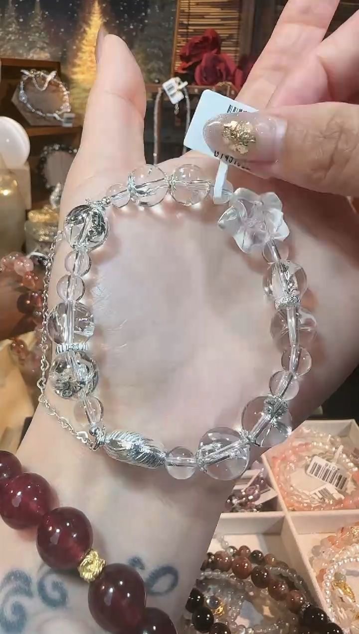【闪购商品】水晶手串未镶嵌白埃塞