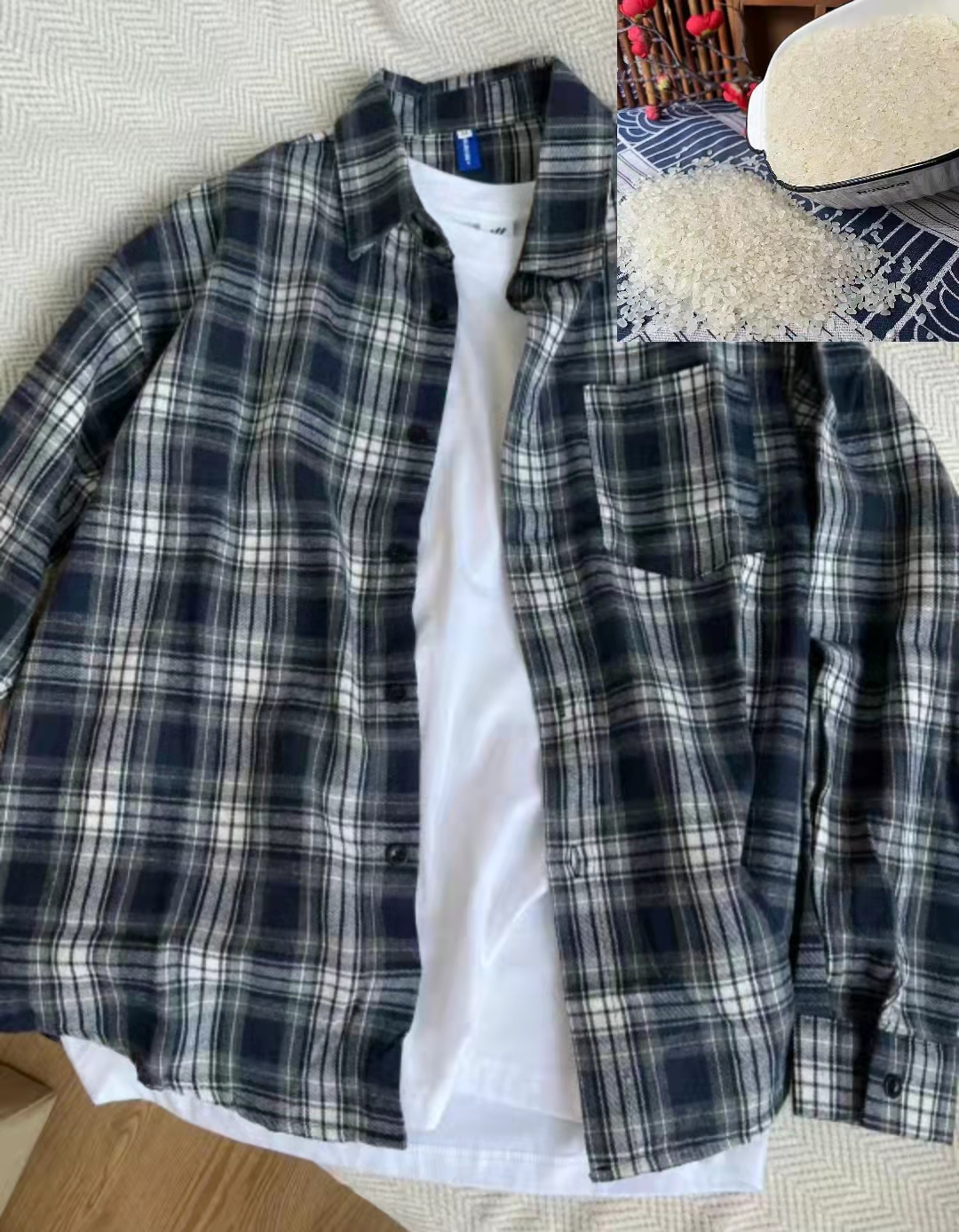 七 百 克 珍珠Mi有问题联系客服，衬衫商家赞助