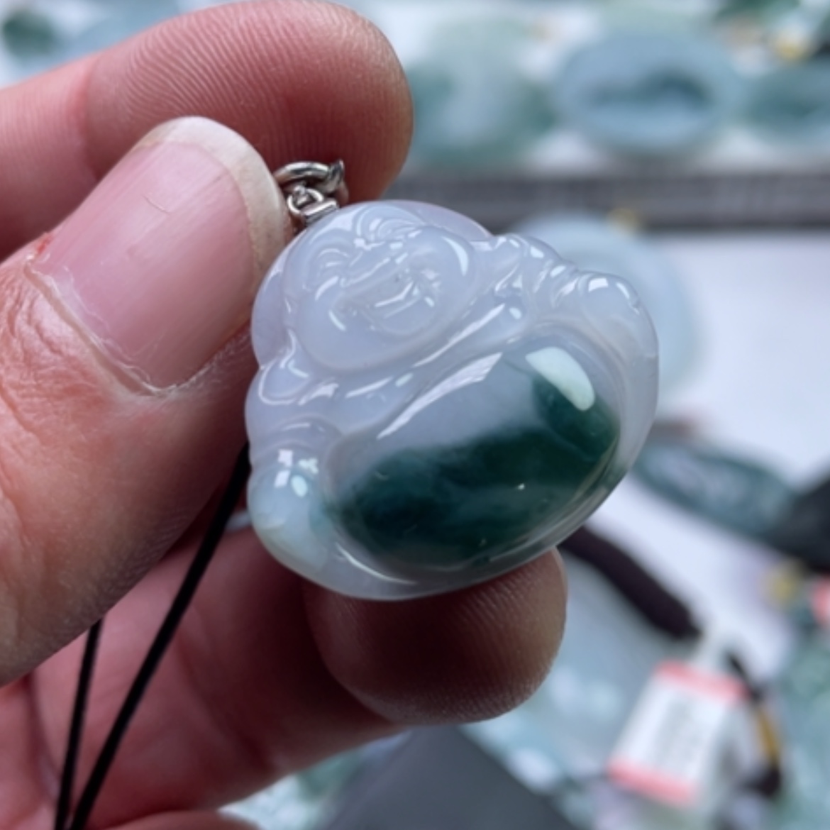 【闪购商品】翡翠颈饰未镶嵌森*